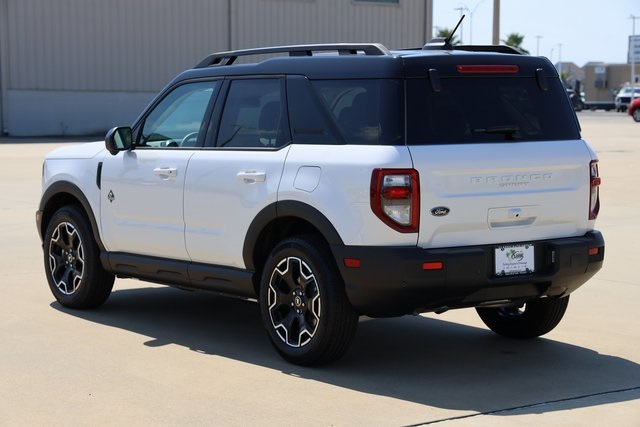 2025 Ford Bronco Sport Outer Banks White at Classic Ford Galveston