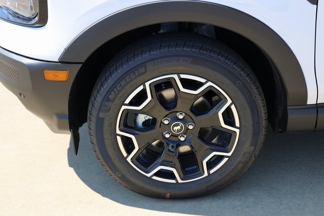 2025 Ford Bronco Sport Outer Banks White at Classic Ford Galveston