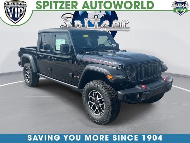 Black Clearcoat 2026 Jeep Gladiator Pickup Truck Four-Wheel Drive 8-Speed Automatic