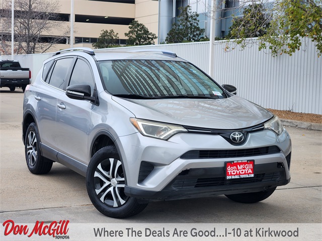 2018 Toyota RAV4 LE Silver at Don McGill Toyota