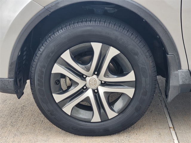 2018 Toyota RAV4 LE Silver at Don McGill Toyota