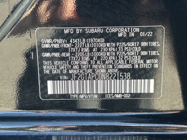 Used 2022 Subaru Crosstrek Premium