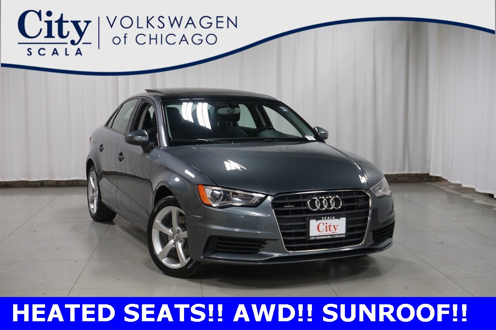 2015 Audi A3 2.0T quattro Premium Sedan AWD