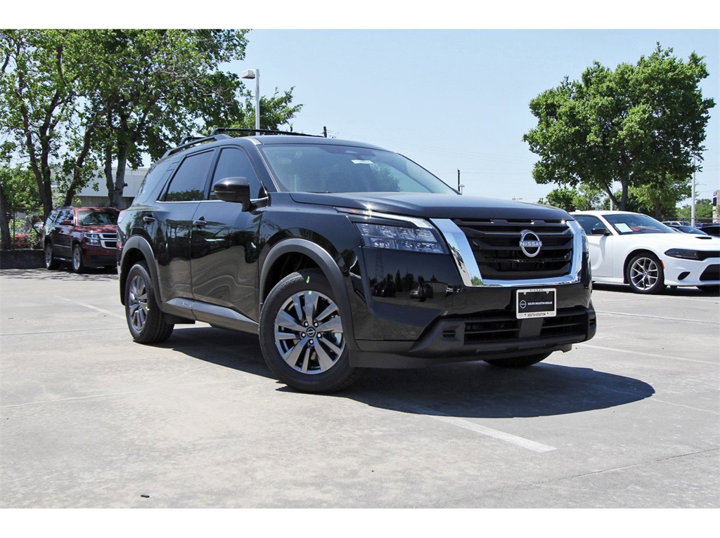 2025 Nissan Pathfinder SV Black at Central Houston Nissan