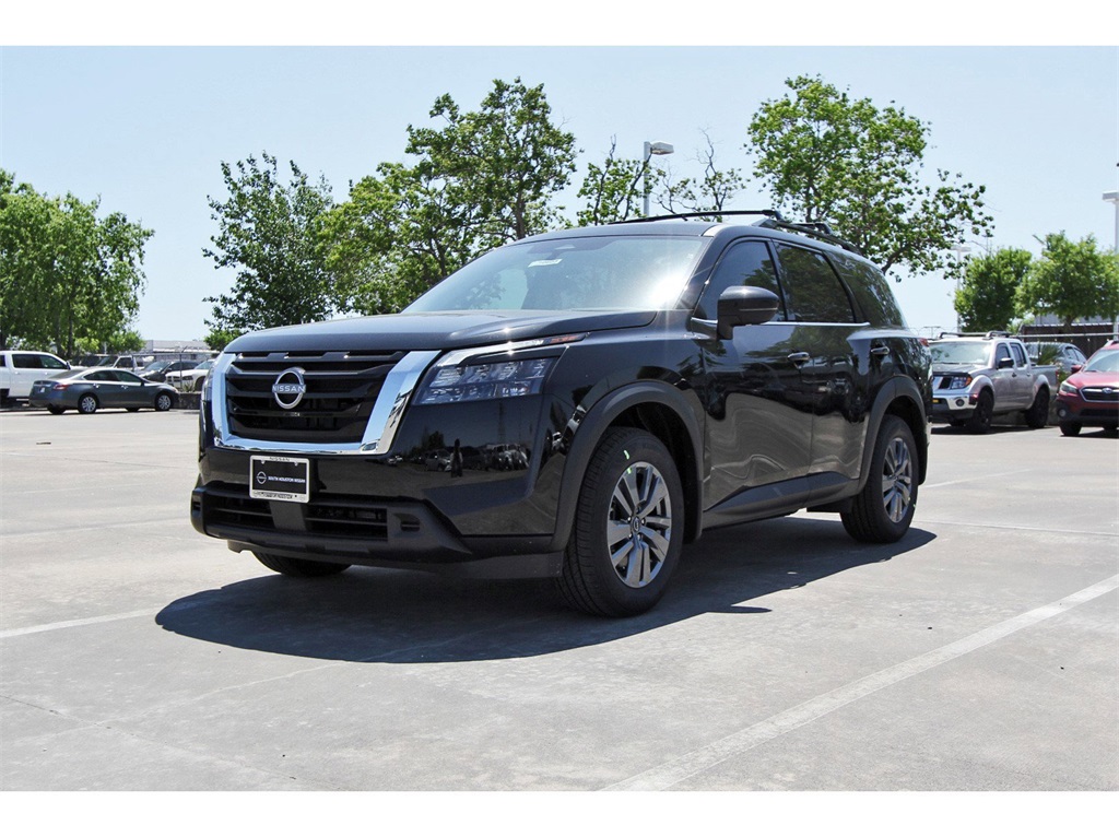 2025 Nissan Pathfinder SV Black at Central Houston Nissan