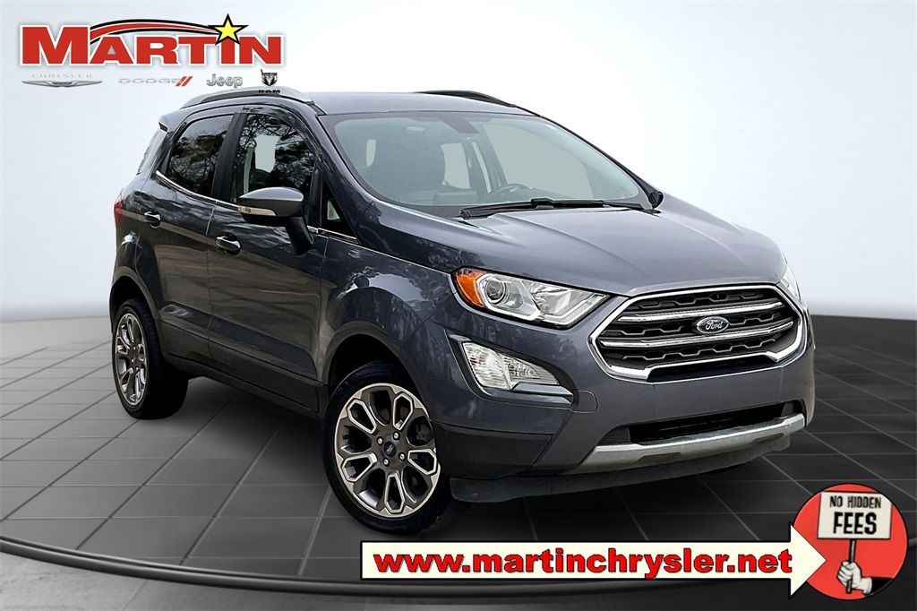 2020 Ford EcoSport Titanium Gray at Community Honda