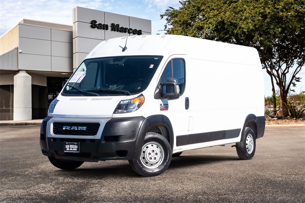 Used Car 2022 Ram Promaster 2500  High Roof For Sale Under $25,000 In San Marcos, Texas