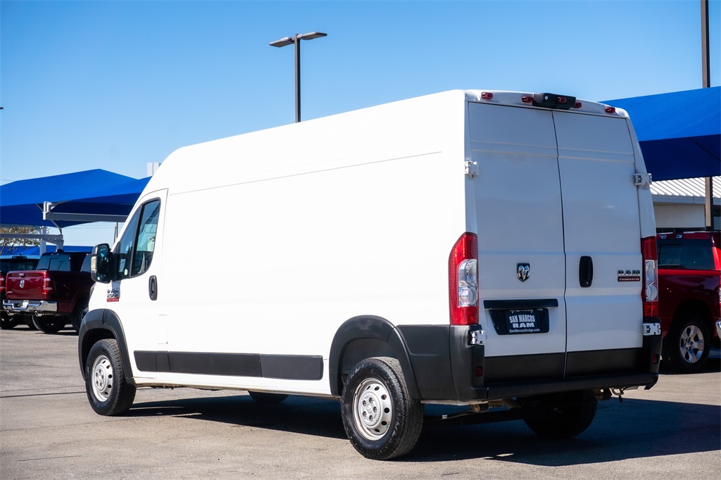 Used Car 2022 Ram Promaster 2500  High Roof For Sale Under $25,000 In San Marcos, Texas
