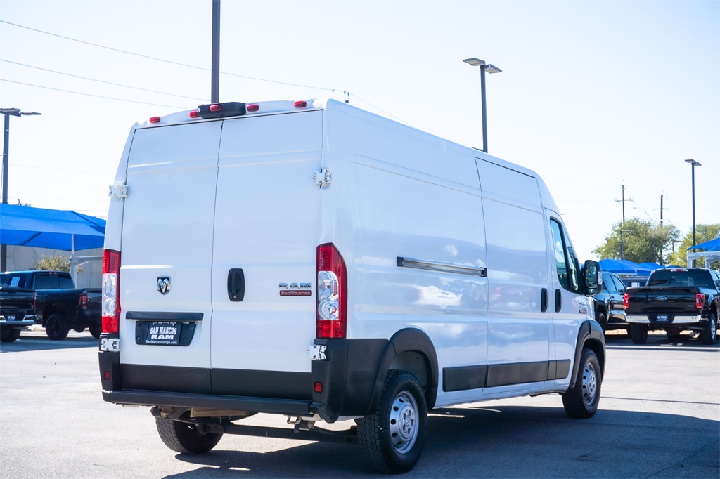 Used Car 2022 Ram Promaster 2500  High Roof For Sale Under $25,000 In San Marcos, Texas