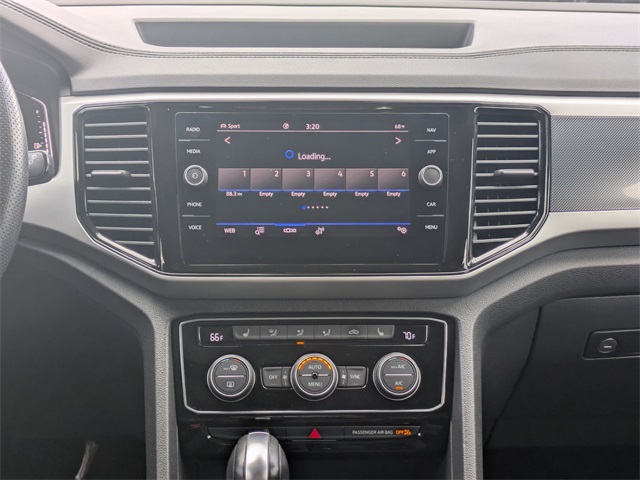 2023 Volkswagen Atlas Cross Sport 3.6L V6 SEL R-Line White at Stokes Volkswagen