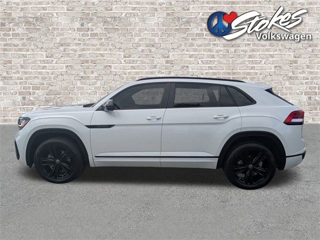 2023 Volkswagen Atlas Cross Sport 3.6L V6 SEL R-Line White at Stokes Volkswagen