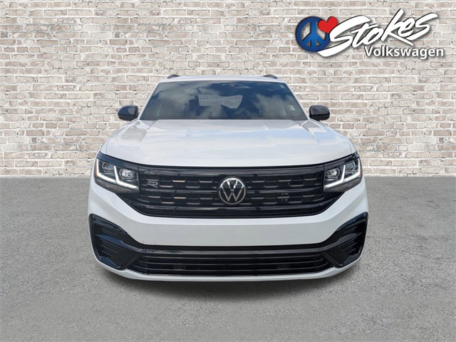 2023 Volkswagen Atlas Cross Sport 3.6L V6 SEL R-Line White at Stokes Volkswagen