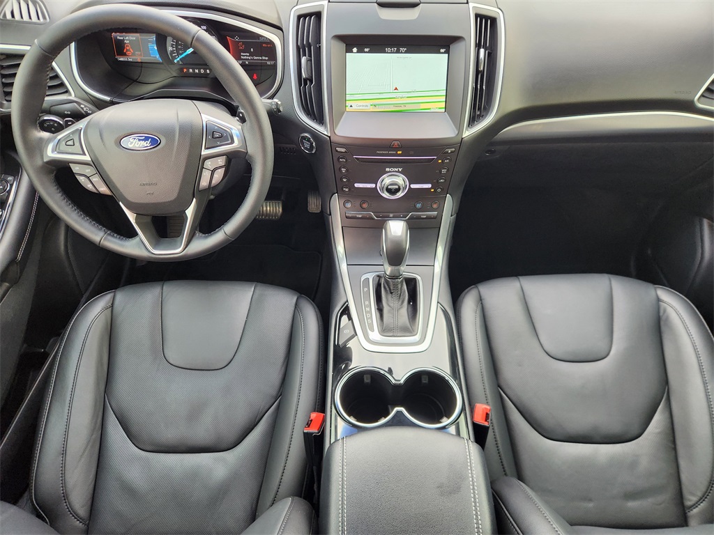 2017 Ford Edge Titanium Red at Autostrade