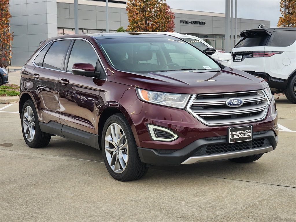 2017 Ford Edge Titanium Red at Autostrade