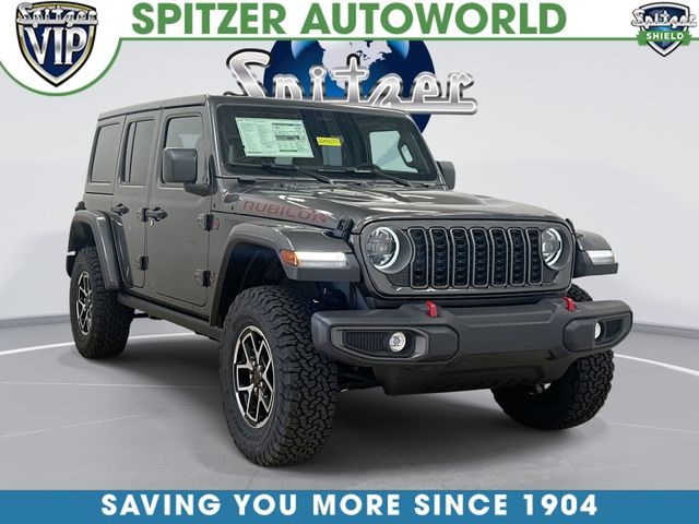 Gray (Granite Crystal Metallic Clearcoat) 2026 Jeep Wrangler SUV / Crossover Four-Wheel Drive 8-Speed Automatic