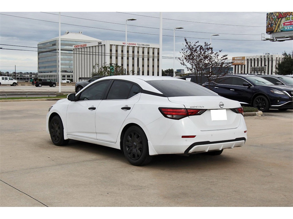 2024 Nissan Sentra S White at Legacy Ford