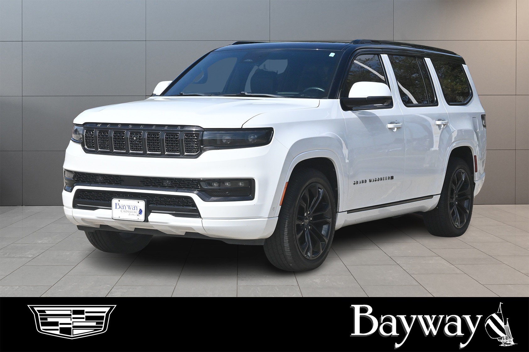 2022 Jeep Grand Wagoneer Series II White at Victoria Chrysler Dodge Jeep Ram