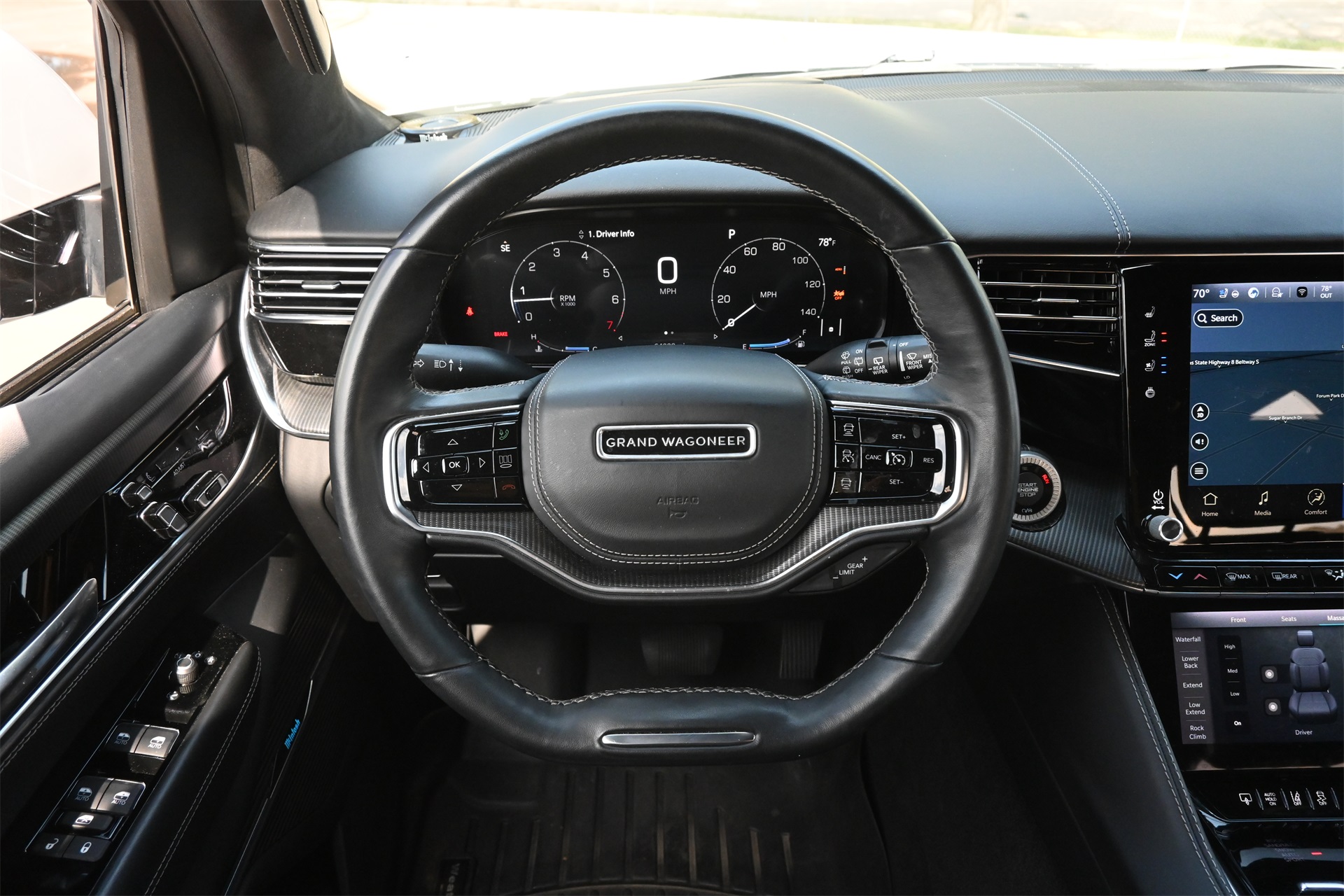 2022 Jeep Grand Wagoneer Series II White at Victoria Chrysler Dodge Jeep Ram