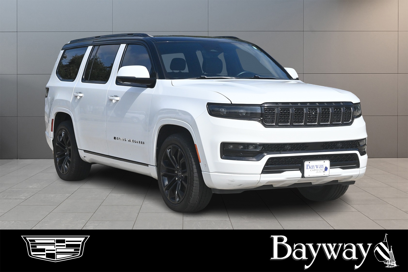 2022 Jeep Grand Wagoneer Series II White at Victoria Chrysler Dodge Jeep Ram