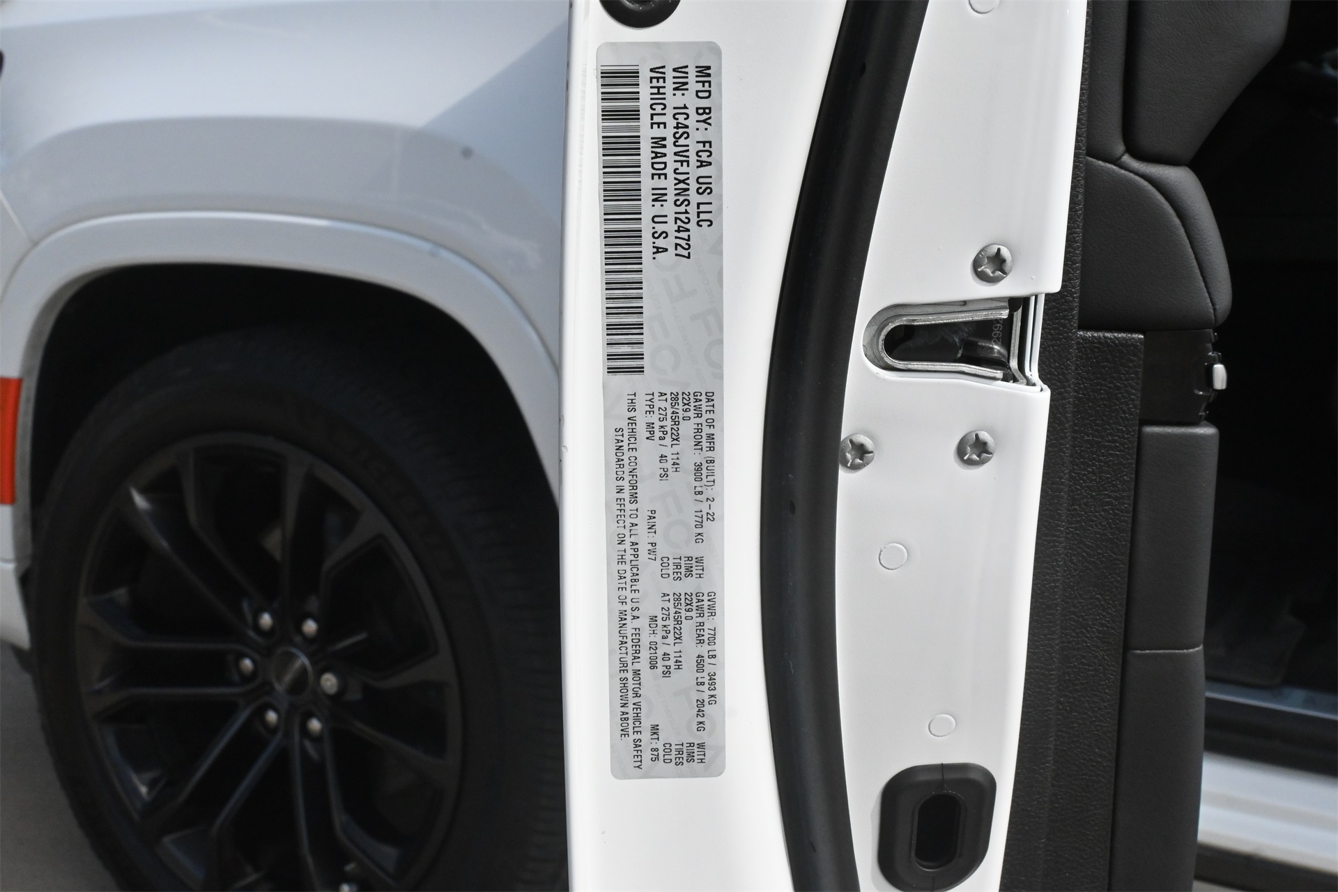 2022 Jeep Grand Wagoneer Series II White at Victoria Chrysler Dodge Jeep Ram