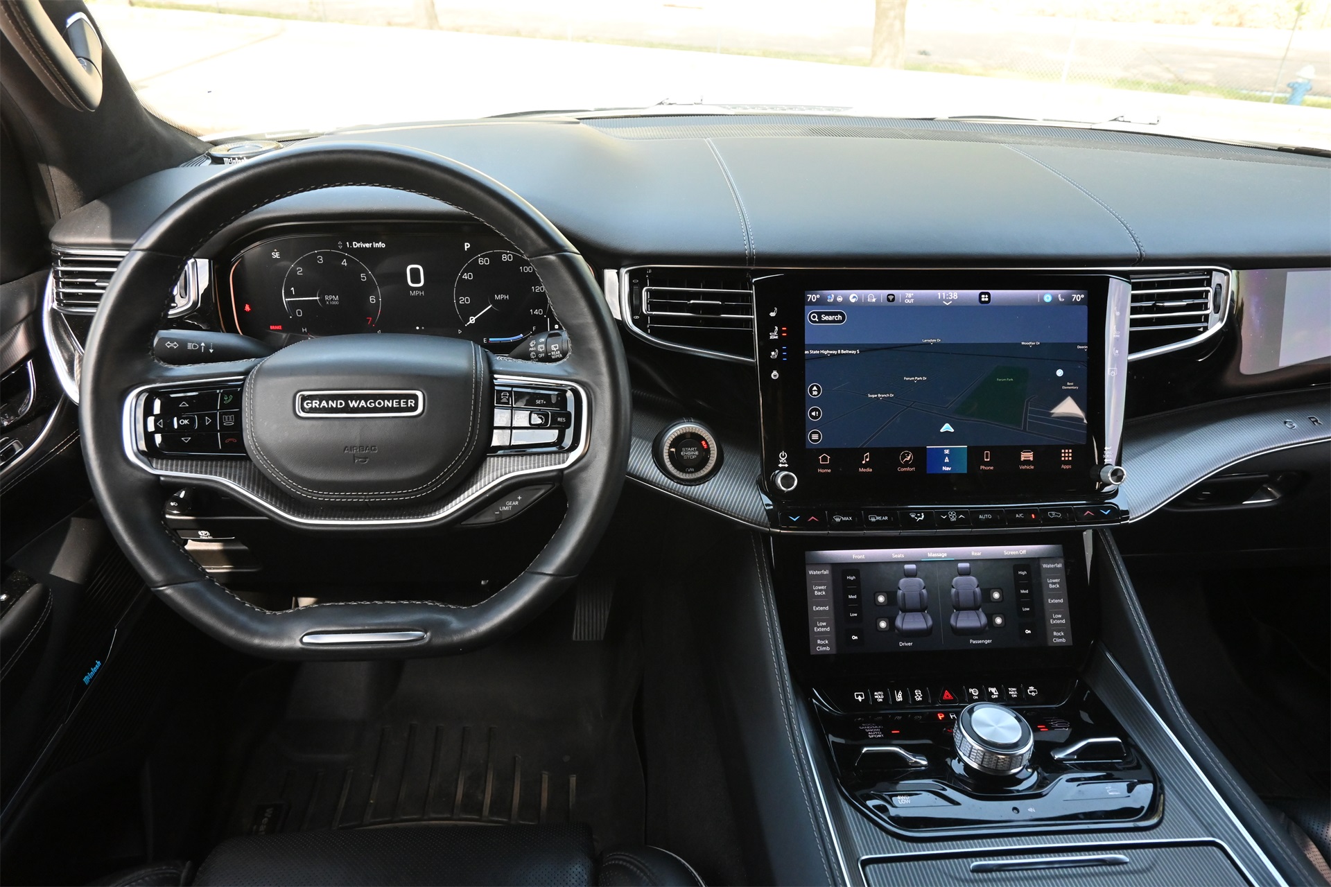 2022 Jeep Grand Wagoneer Series II White at Victoria Chrysler Dodge Jeep Ram