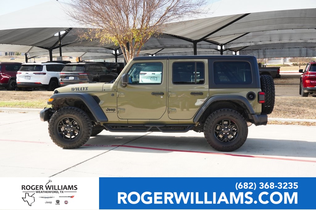 Used Car 2025 Jeep Wrangler  Willys For Sale Under $50,000 In Weatherford, Texas