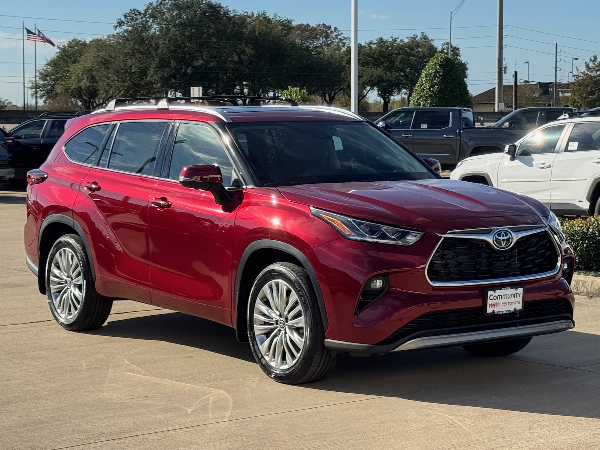 2026 Toyota Highlander Platinum  at Classic Toyota Galveston