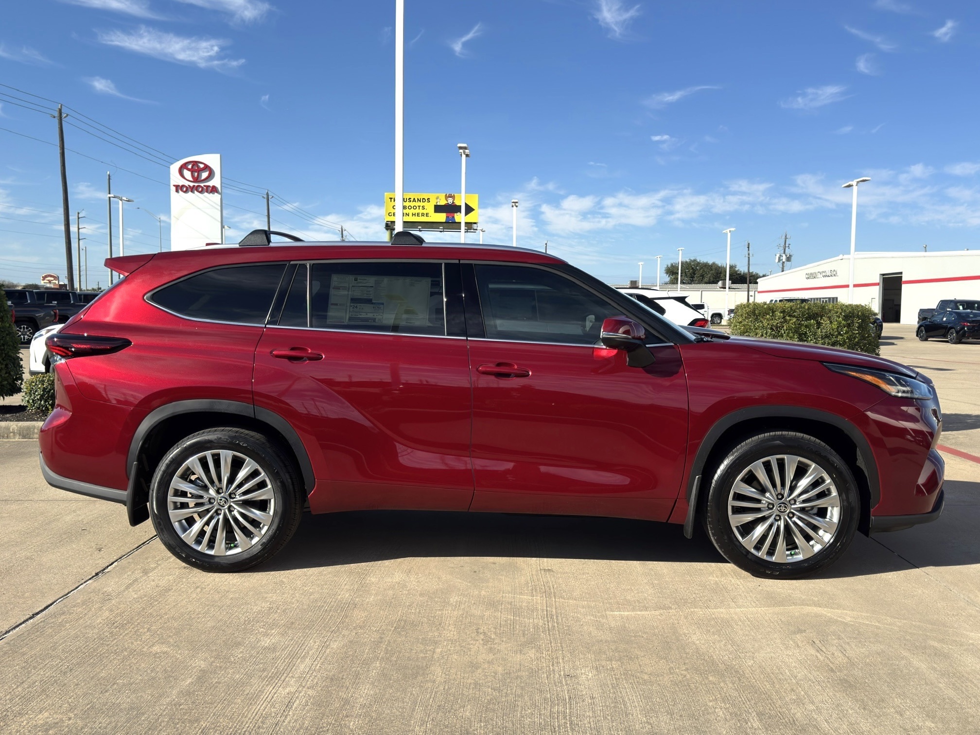 2026 Toyota Highlander Platinum  at Classic Toyota Galveston
