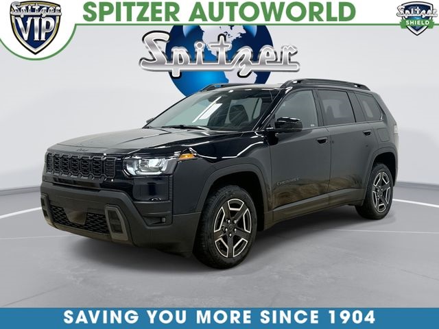 Diamond Black Crystal Pearlcoat 2026 Jeep Cherokee SUV / Crossover Four-Wheel Drive Continuously Variable Transmission