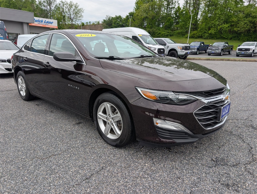 Black Cherry Metallic 2021 Chevrolet Malibu LS FWD Sedan Front-Wheel Drive Continuously Variable Transmission