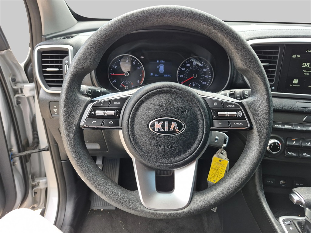 2021 Kia Sportage LX Silver at Parkway Family Mazda