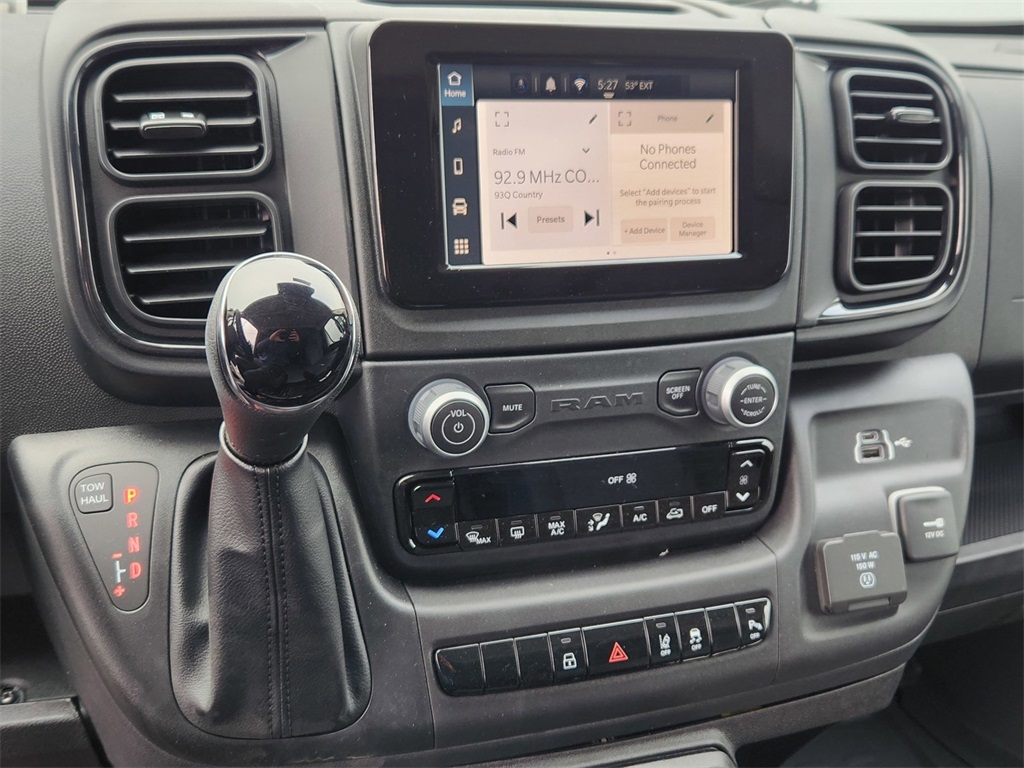 2024 Ram ProMaster 3500 High Roof White at Mac Haik CDJR North Houston