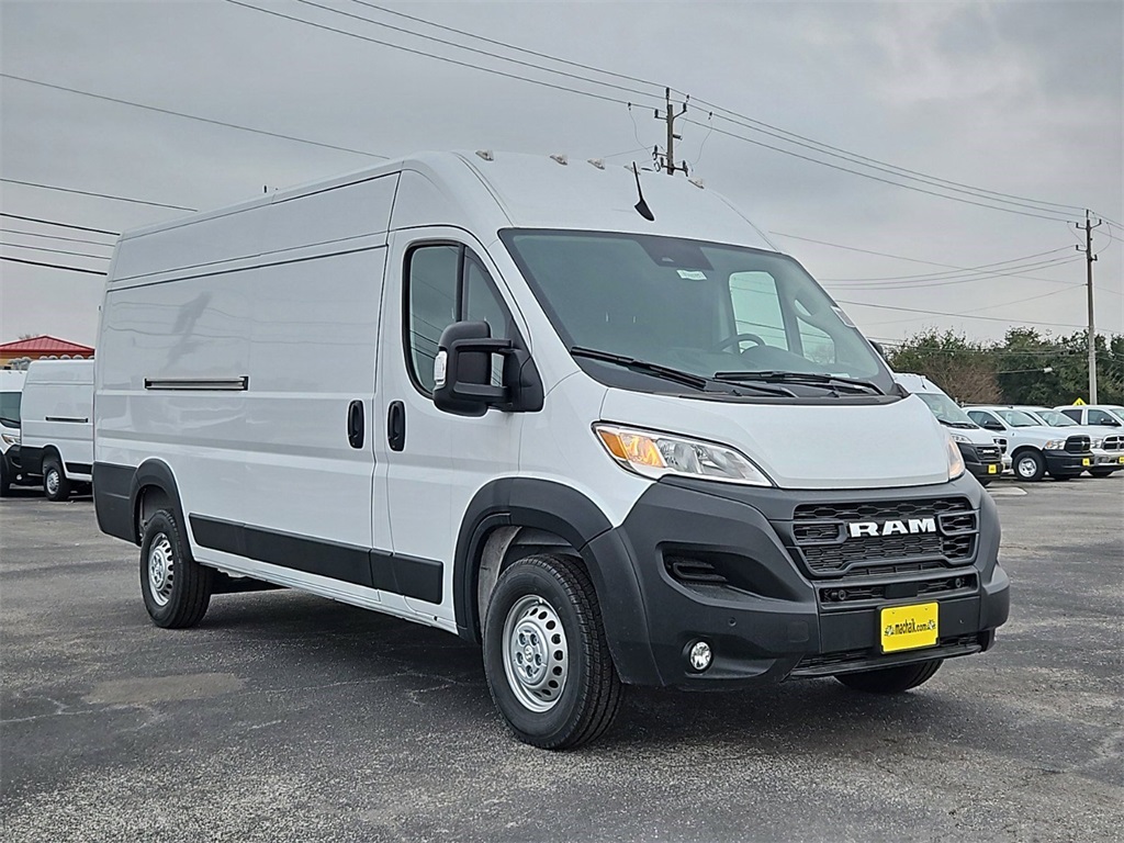 2024 Ram ProMaster 3500 High Roof White at Mac Haik CDJR North Houston