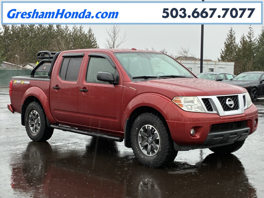 2018 Nissan Frontier Desert Runner Crew Cab
