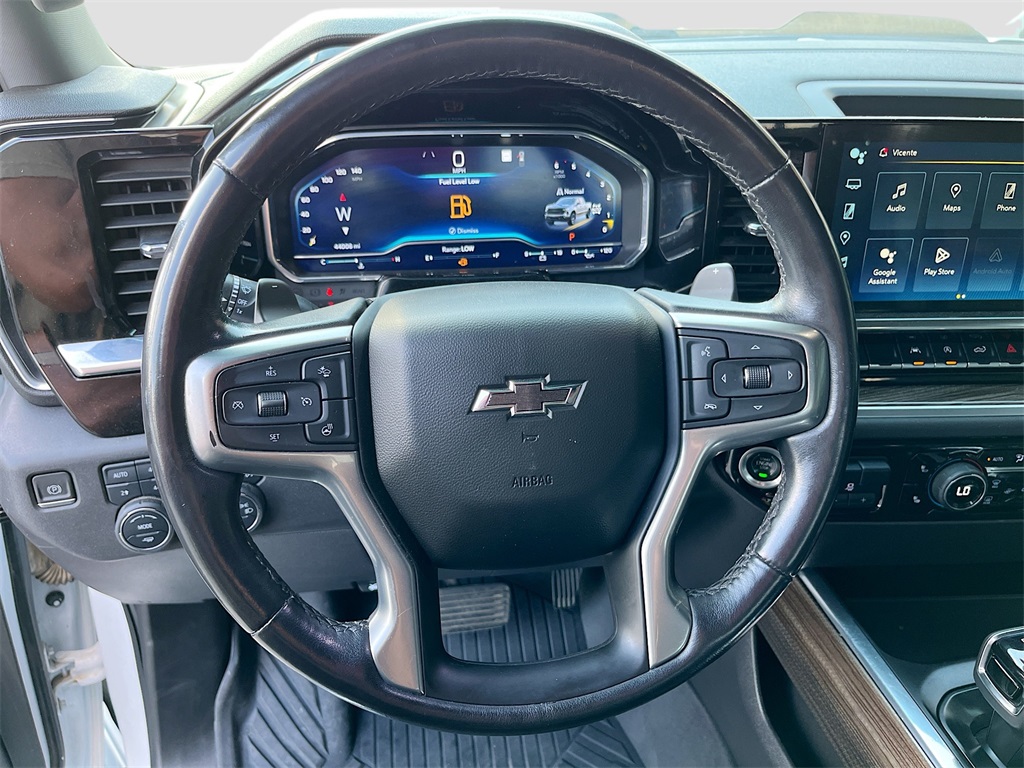 2022 Chevrolet Silverado 1500 LT Trail Boss White at Victoria Chrysler Dodge Jeep Ram