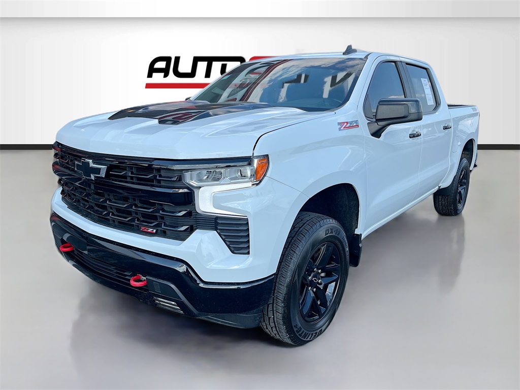 2022 Chevrolet Silverado 1500 LT Trail Boss White at Victoria Chrysler Dodge Jeep Ram