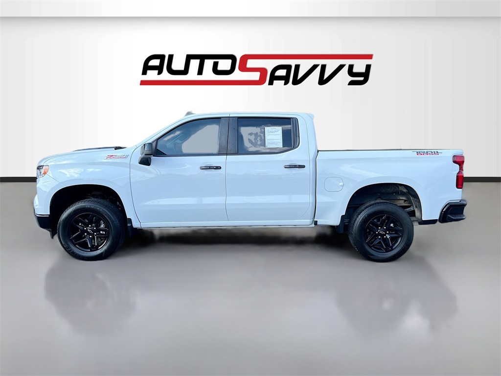 2022 Chevrolet Silverado 1500 LT Trail Boss White at Victoria Chrysler Dodge Jeep Ram