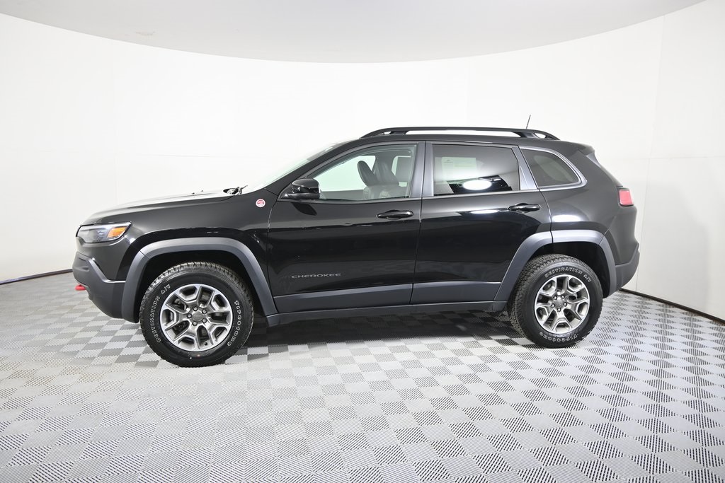 Used 2022 Jeep Cherokee Trailhawk with VIN 1C4PJMBX4ND514964 for sale in Forest Lake, Minnesota
