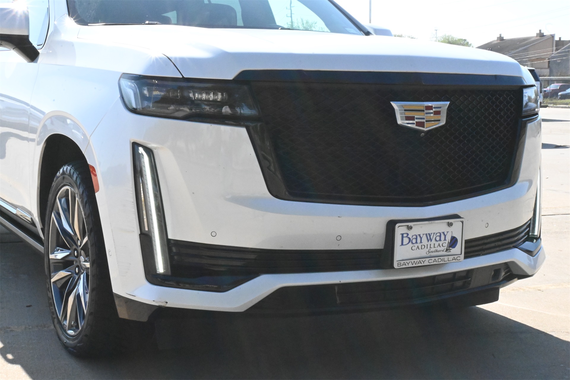 2022 Cadillac Escalade Sport Platinum White at Bayway Cadillac Southwest