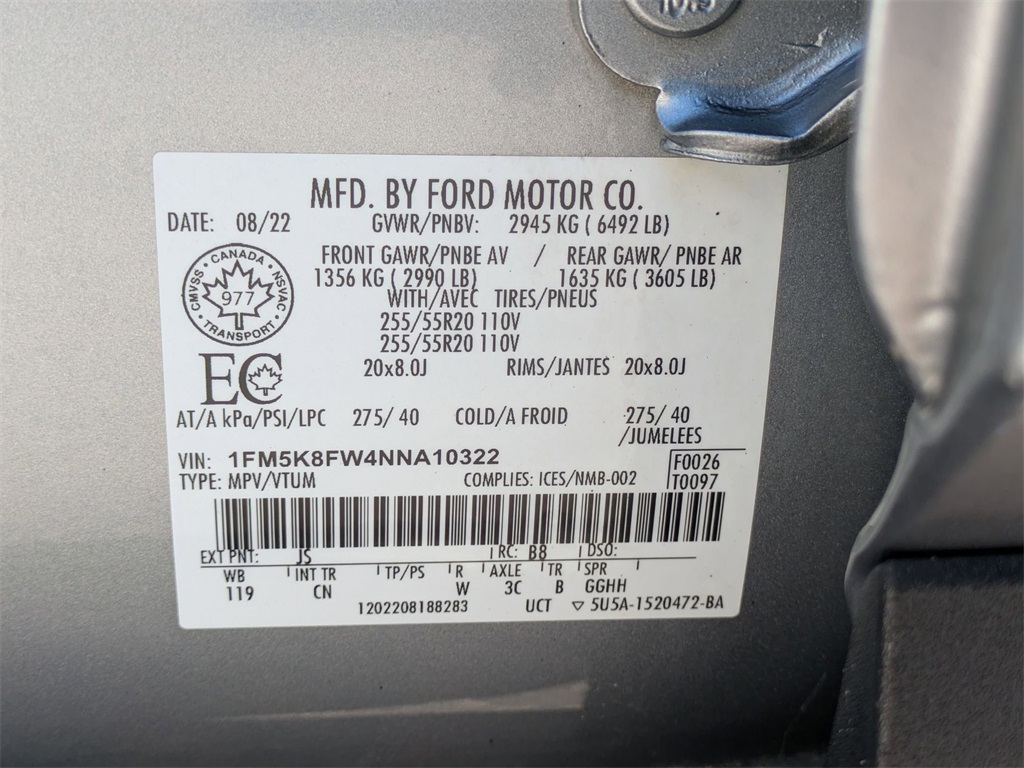 Used 2022 Ford Explorer For Sale in Findlay, OH