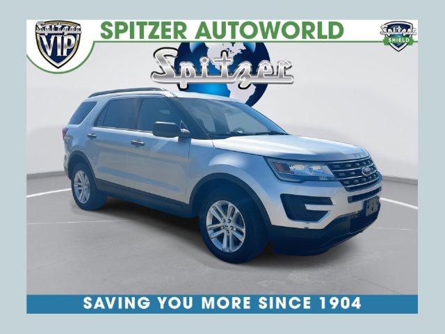Ingot Silver 2017 Ford Explorer SUV / Crossover Front-Wheel Drive 6-Speed Automatic
