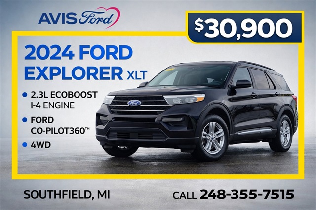 2024 Ford Explorer XLT AWD