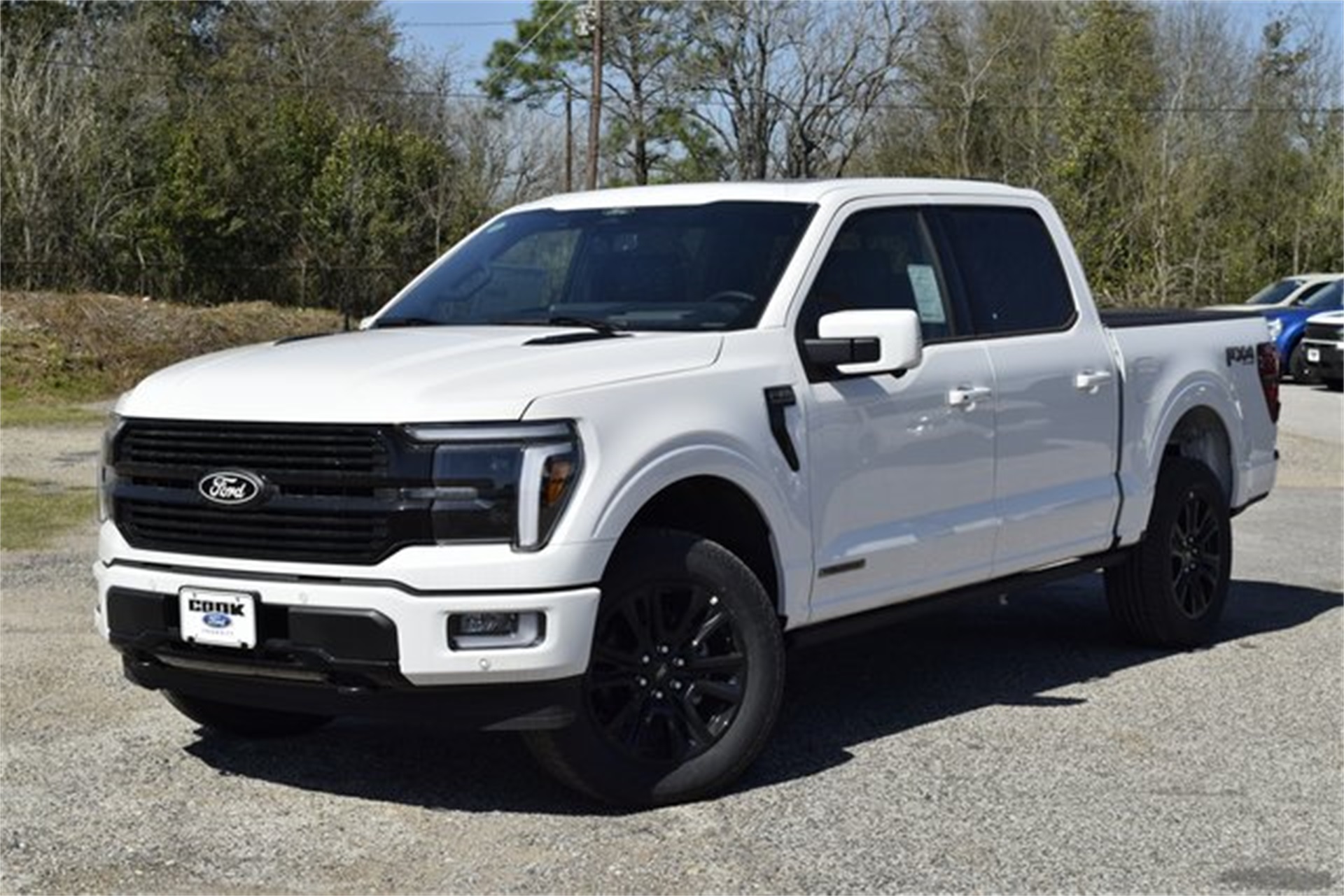 2025 Ford F-150 Platinum White at DeMontrond Ford