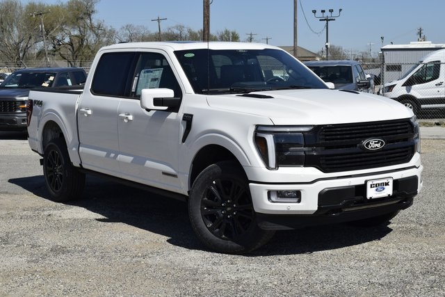 2025 Ford F-150 Platinum White at DeMontrond Ford