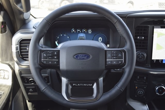 2025 Ford F-150 Platinum White at DeMontrond Ford