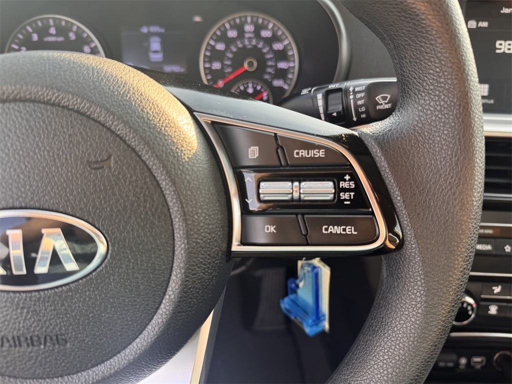 2019 Kia Optima LX White at Community Kia