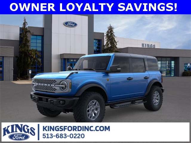 Blue Metallic 2025 Ford Bronco Badlands 4-Door 4WD SUV / Crossover Four-Wheel Drive Automatic