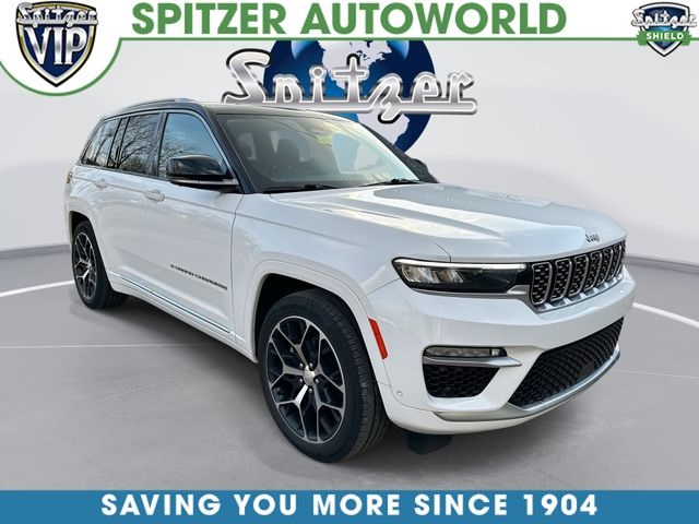 Bright White Clearcoat 2023 Jeep Grand Cherokee SUV / Crossover Four-Wheel Drive 8-Speed Automatic