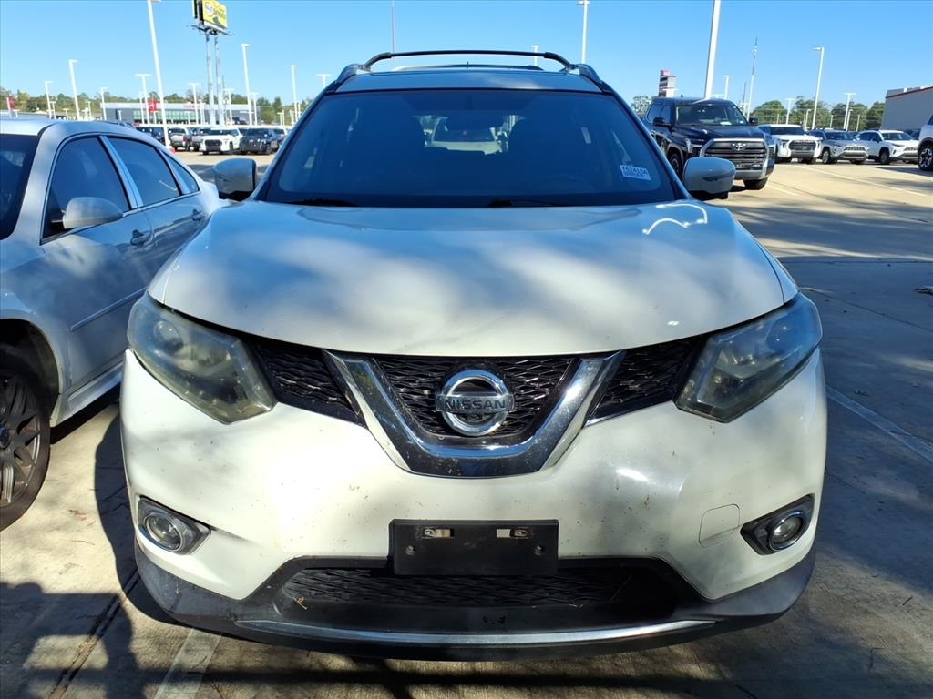 2015 Nissan Rogue SL White at Westside Lexus