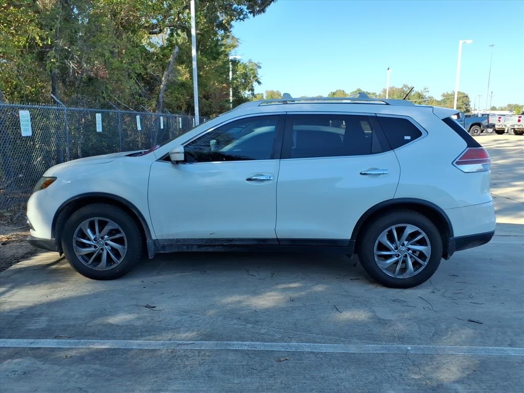 2015 Nissan Rogue SL White at Westside Lexus